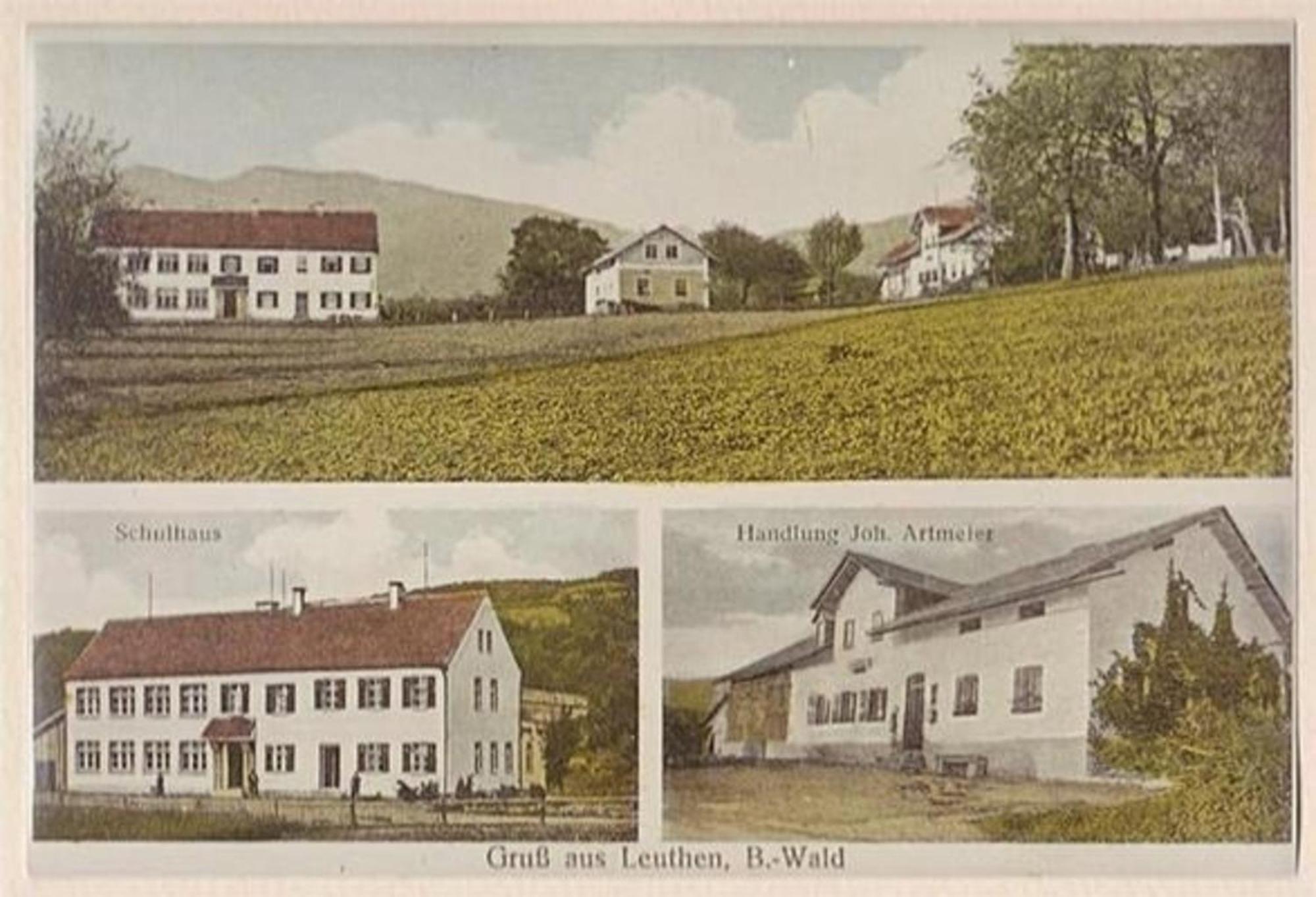 Ferienwohnung Altes Schulhaus In Leithen - Bernried Exterior foto